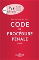 Code de procédure pénale [2021] : annoté