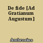 De fide [Ad Gratianum Augustum]