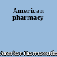 American pharmacy