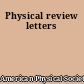Physical review letters