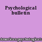 Psychological bulletin