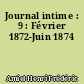 Journal intime : 9 : Février 1872-Juin 1874