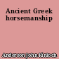 Ancient Greek horsemanship