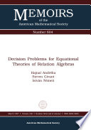 Decision problems for equational theories of relation algebras