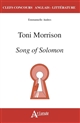 Toni Morrison, "Song of Solomon"