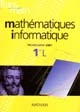 Transmath : mathématiques-informatique : 1re L : programme 2001