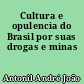 Cultura e opulencia do Brasil por suas drogas e minas
