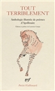 Tout terriblement : anthologie illustrée de poèmes d'Apollinaire