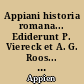 Appiani historia romana... Ediderunt P. Viereck et A. G. Roos... E. Gabba : 1 : Proemium. Iberica. Annibaica. Libyca. Illyrica. Syriaca. Mithridatica. Fragmenta