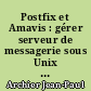 Postfix et Amavis : gérer serveur de messagerie sous Unix ou Linux