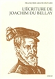 L'écriture de Joachim Du Bellay : le discours poétique dans "Les Regrets" : l'orthographe et la syntaxe dans les lettres de l'auteur