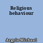 Religious behaviour
