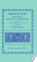 Aristotelis Analytica priora et posteriora
