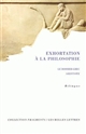 Exhortation à la philosophie : le dossier grec : Aristote
