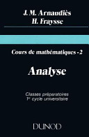 Cours de mathématiques : 2 : Analyse