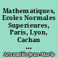Mathematiques, Ecoles Normales Superieures, Paris, Lyon, Cachan : problemes corriges poses aux concours 87