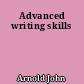 Advanced writing skills