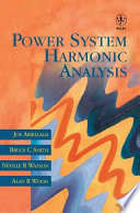 Power system harmonic analysis