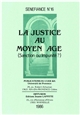 La Justice au Moyen Âge : sanction ou impunité ? : [communications présentées au colloque du CUERMA, Aix-en-Provence, mars 1985]
