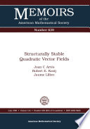 Structurally stable quadratic vector fields
