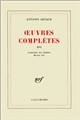 Oeuvres complètes : 16 : cahiers e Rodez : mai-juin 1945 : 16