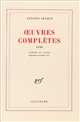 Oeuvres complètes : 18 : Cahiers de Rodez : septembre-novembre 1945