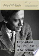 Exposition by Emil Artin : a selection