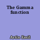 The Gamma function