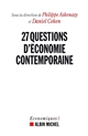 Vingt-sept questions d'économie contemporaine