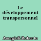 Le développement transpersonnel