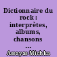 Dictionnaire du rock : interprètes, albums, chansons : Index