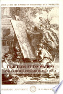 Traditions et innovations dans la société française du XVIIIe siècle : actes du colloque [d'Angers], 1993