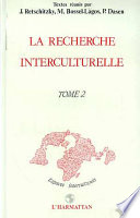 La recherche interculturelle : actes du deuxième Colloque de l'ARIC, [Fribourg, Suisse, 7-9 octobre 1987]
