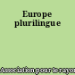 Europe plurilingue