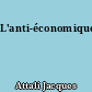 L'anti-économique