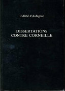 Dissertations contre Corneille