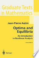 Optima and equilibria : an introduction to nonlinear analysis
