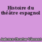 Histoire du théâtre espagnol
