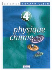 Physique, chimie 4e : [livre de l'élève]