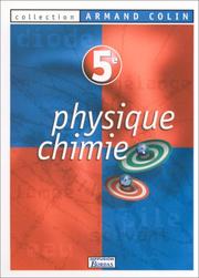 Physique chimie, 5e : [Livre de l'élève]