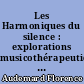 Les Harmoniques du silence : explorations musicothérapeutiques auprès d'adolescents et jeunes adultes en hôpital de jour
