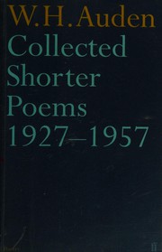 Collected Shorter Poems : 1927-1957