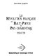 La Révolution française en Haut-Poitou et pays charentais : 1789-1799