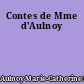 Contes de Mme d'Aulnoy