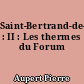 Saint-Bertrand-de-Comminges : II : Les thermes du Forum