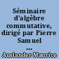 Séminaire d'algèbre commutative, dirigé par Pierre Samuel : 1966/67 : Anneaux de Gorenstein, et torsion en algèbre commutative