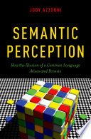 Semantic perception : how the illusion of a common language arises and persists