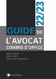 Guide de l'avocat commis d'office 2022-2023