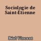 Sociologie de Saint-Étienne