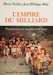 L'empire du milliard : populations et société en Chine
